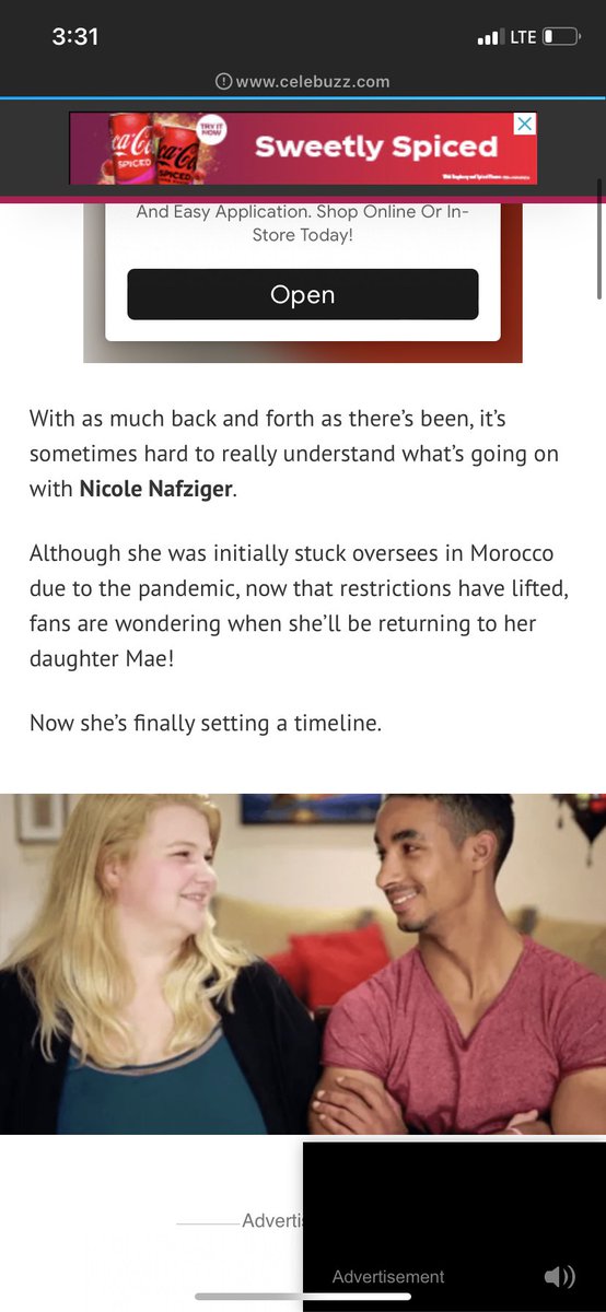 Wow I didn’t know Nicole had been stuck overseas in Morocco all this time??? #90dayfiance