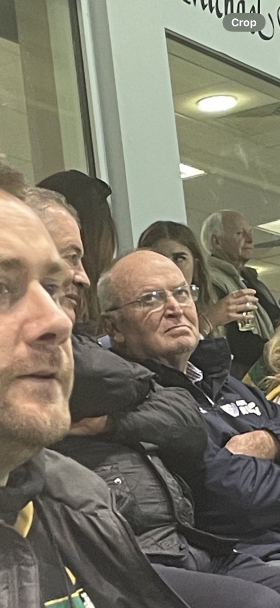 pehak's tweet photo. @WheresTommyV @GrahamMcKechnie 

Look who’s in the Barwell stand. https://t.co/A1leO56PAN