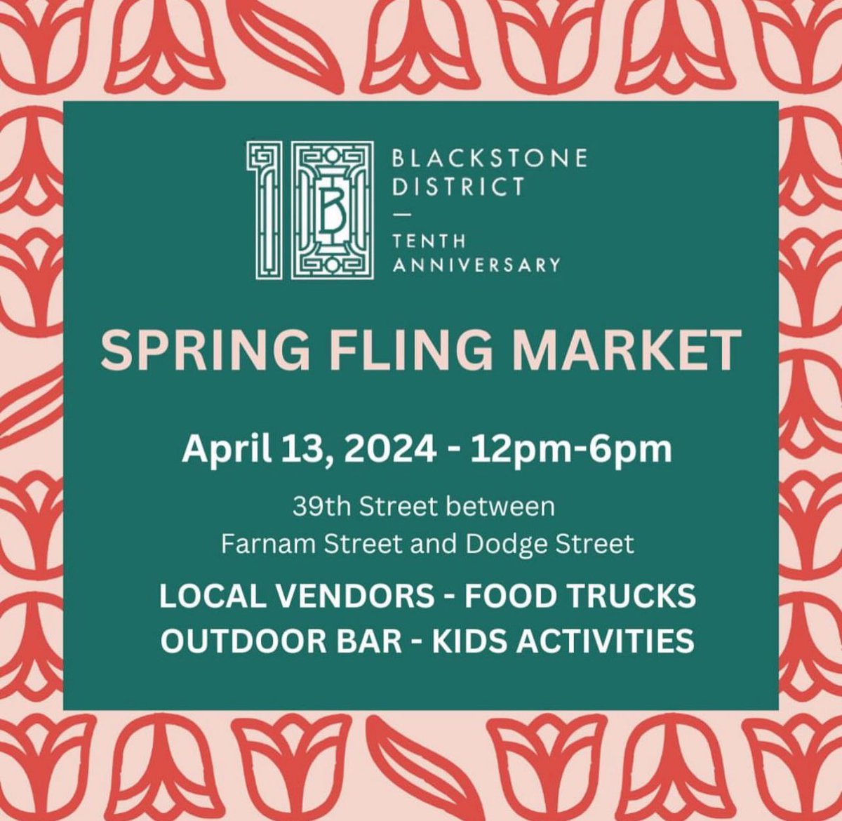 OCookieos's tweet photo. Spring Filing Market in Full Swing stop by and Celebrate Blackstone’s 10th Anniversary! Festivities go until 6pm 🎉🎉🎉 #blackstonedistrict 🎉🎉🎉 https://t.co/MrMNJK0TbO