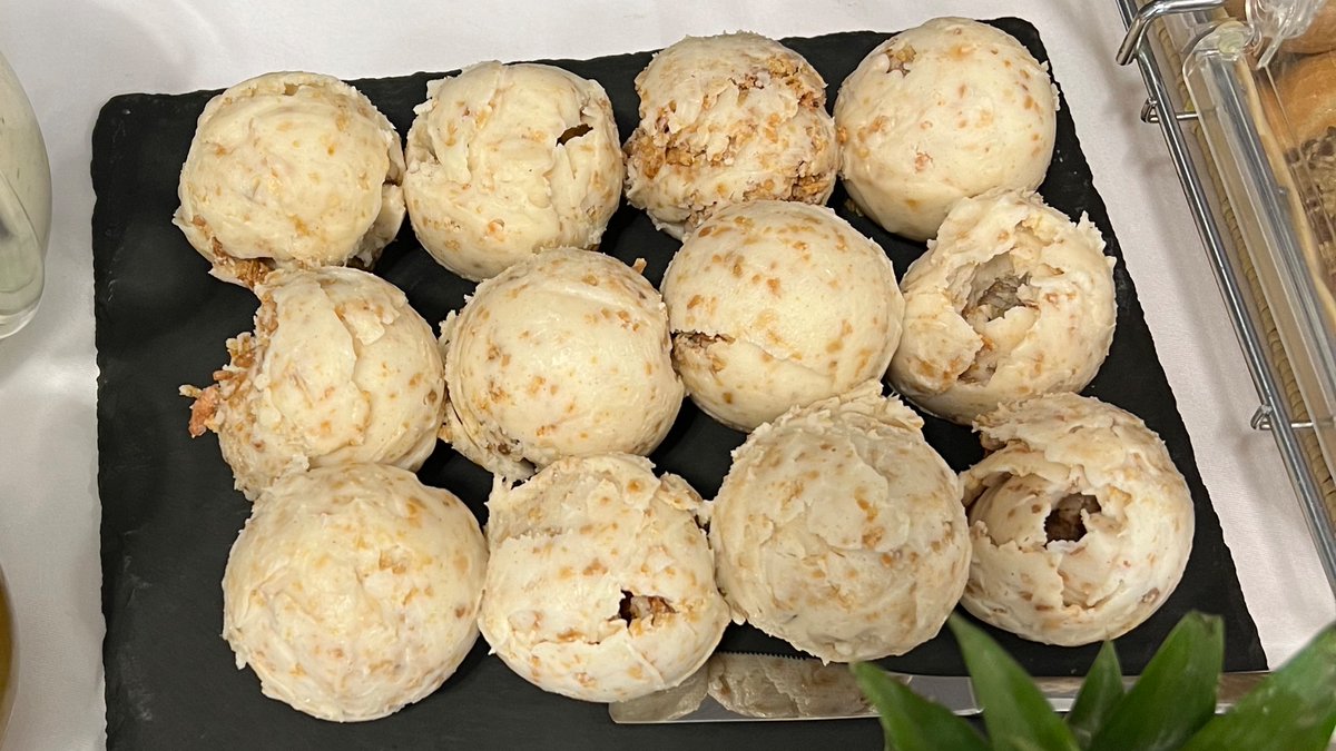 Babe are you okay? You barely touched your Schmalz balls.