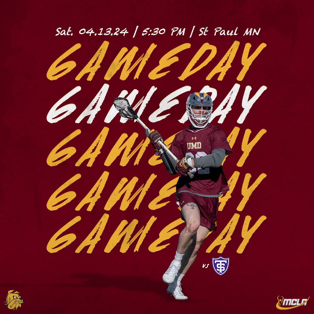 Duluthlacrosse's tweet image. Today the dogs travel down to St. Paul to take on the Tommies at 5:30pm at St. Thomas!