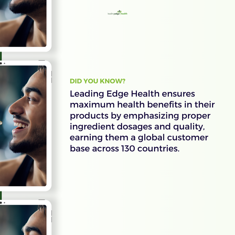 Quality and dosage matter when it comes to natural supplements! 🌿💊 Leading Edge Health knows this well, ensuring proper ingredient dosages in their products for maximum health benefits. 💪 #LeadingEdgeHealth