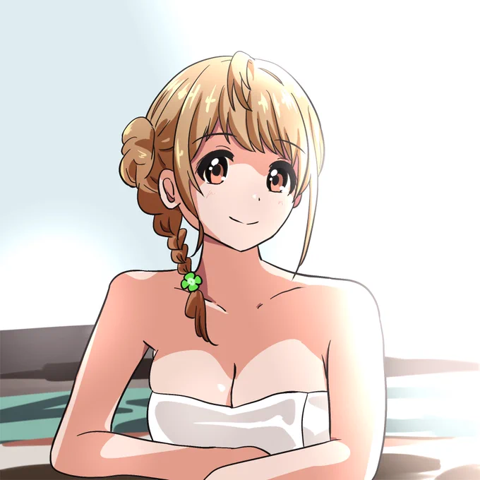 朝風呂 
