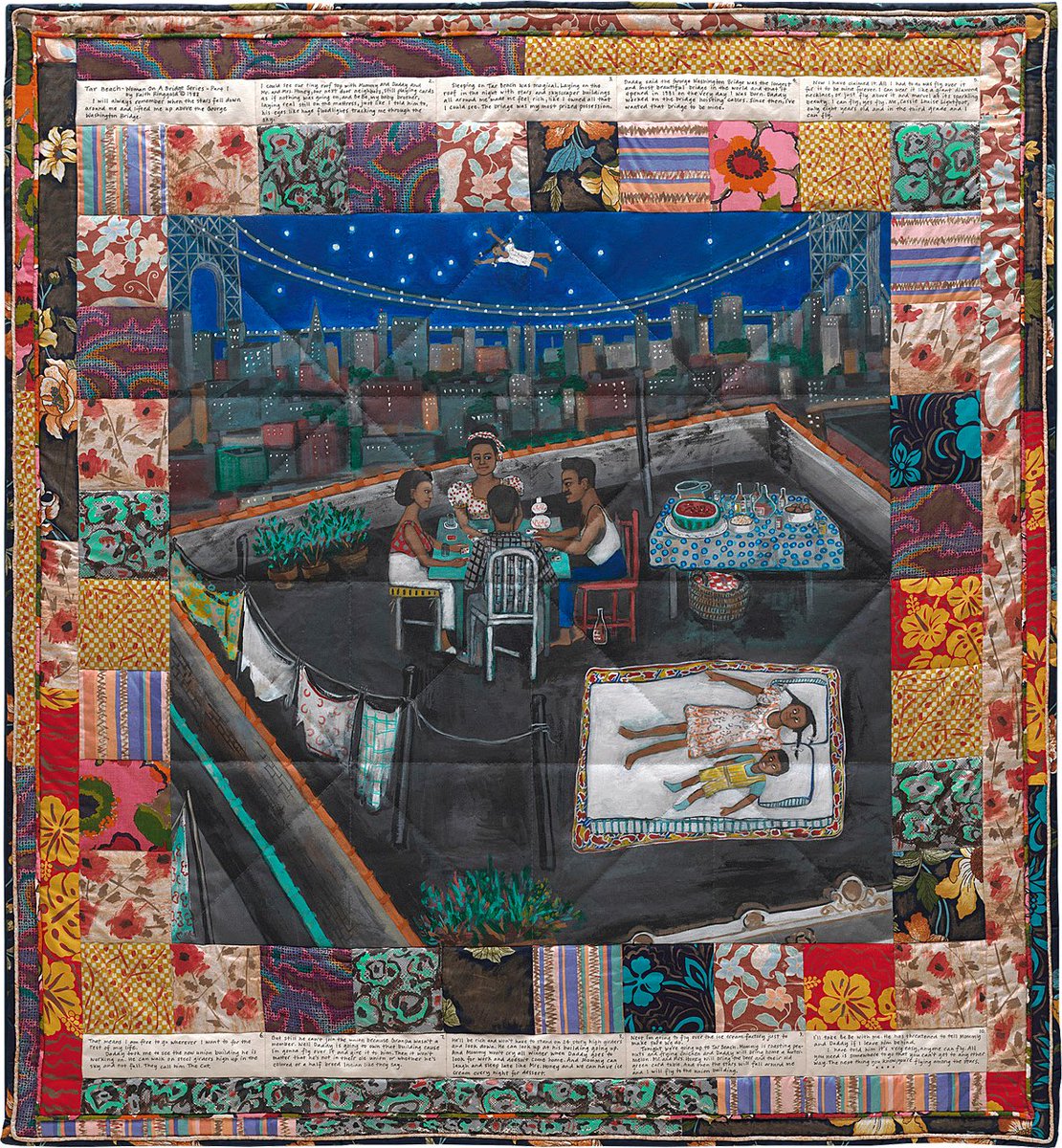 as a teenager, faith ringgold was one of the first artists to make me begin to love visual art and feel comfortable finding a place for myself within art appreciation. her work and vision are a blessing for us all