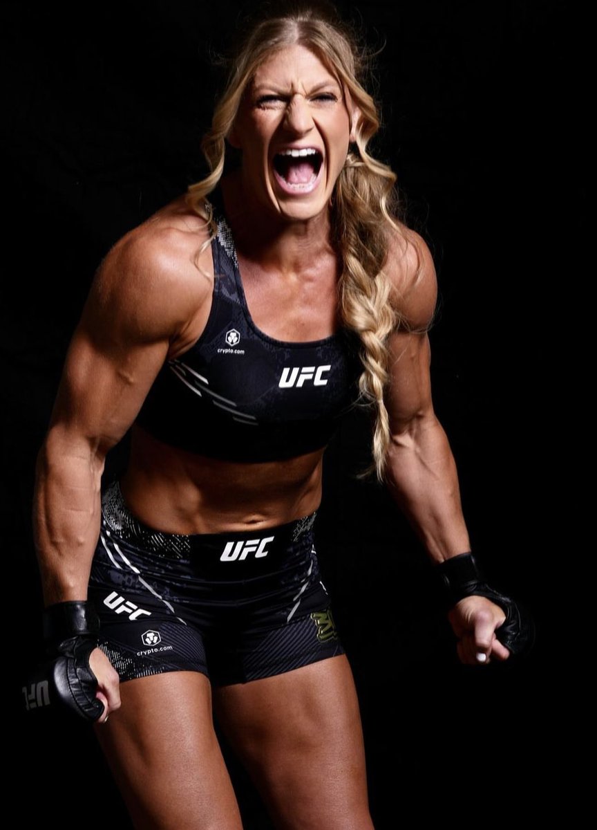 Pray for Holly Holm. She is fighting a man today.