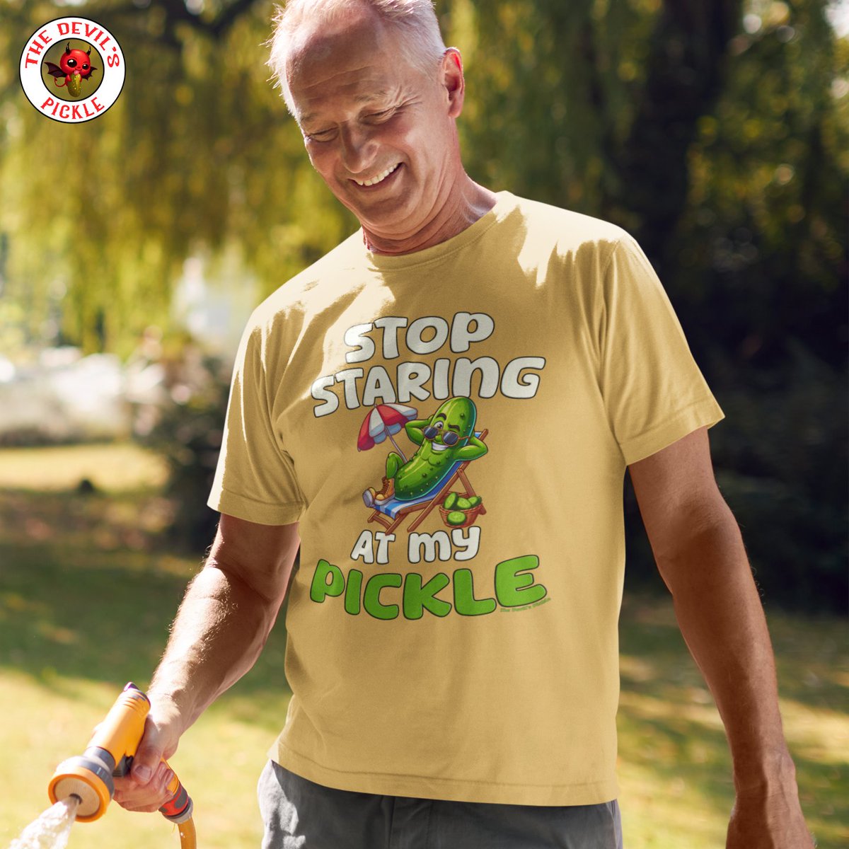 If you're gonna stare, at least ask for a taste of my pickle 🥒 The Best Adult Humor Tees and Shirts On The Line!

#adulthumor #bestshirts #funnyapparel #pickleproud #adultmeme #adultinghumor #funshirts #offensivetshirts #adultjokes #freeshipping #thedevilspickle #adulttees