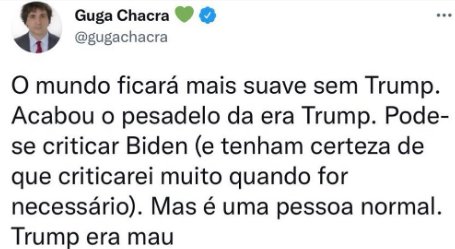 LucianoCSilva02's tweet photo. @GloboNews @gugachacra 🤡 https://t.co/HwzMnQcdTk