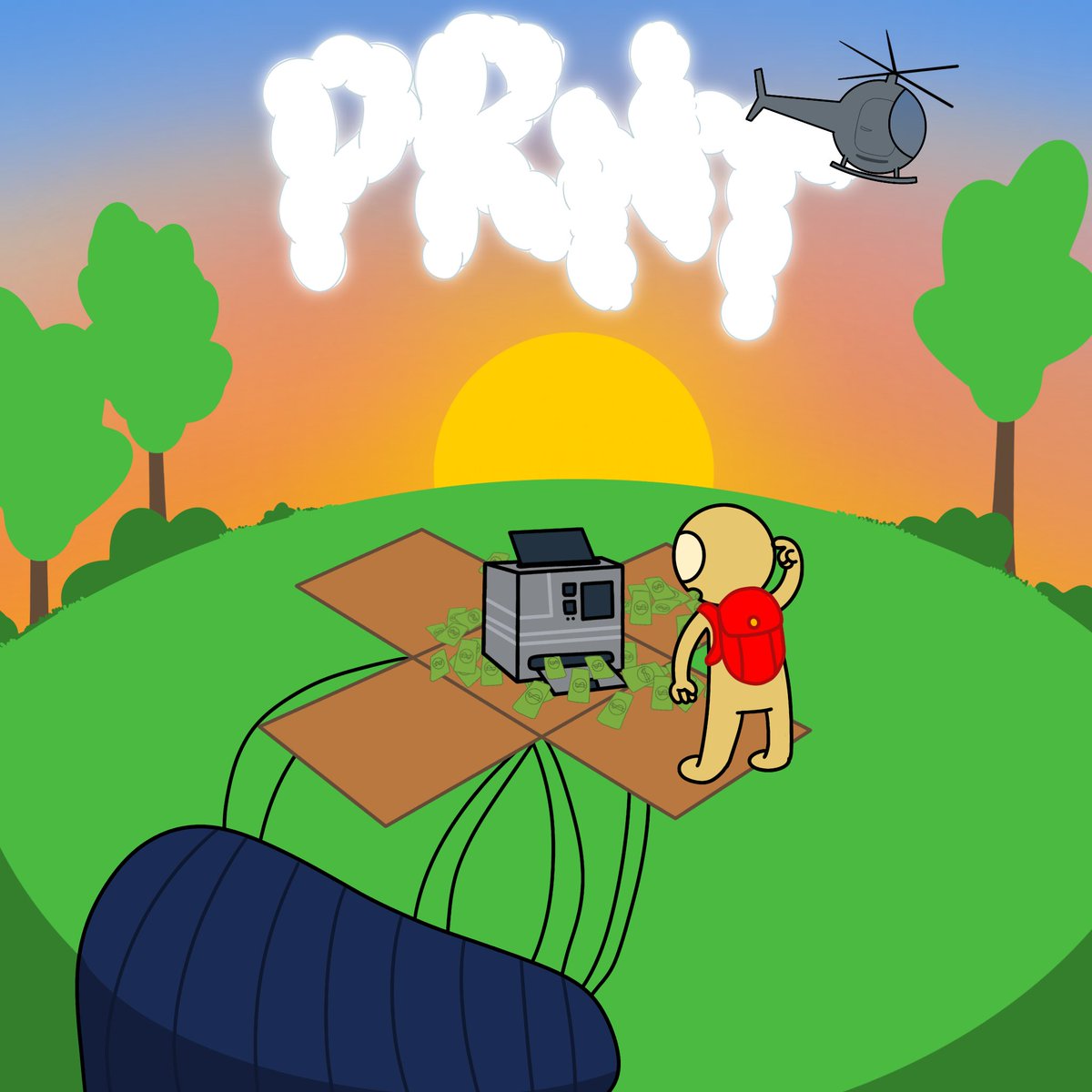 $PRNT is launching another meme-coin. Meet $PROBE. Next week - drop your wallets and RT for a chance of an allocation. More $PRNT you hold, more of an allocation you get. It’s not what you think it is. We’re a launchpad, idiots.