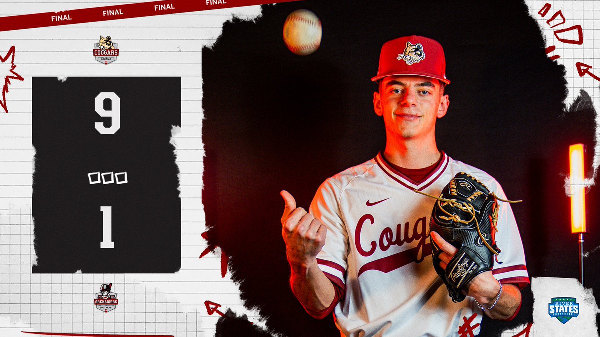 Game one goes to the Cougs‼️

Greer and Kimball combine for 1 run. 

#RollCougs