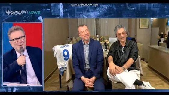 Che #Amadeus e #Fiorello lasciassero la RAI per andare al 9 si sapeva prima di Sanremo, quando furono ospiti da #Fazio
