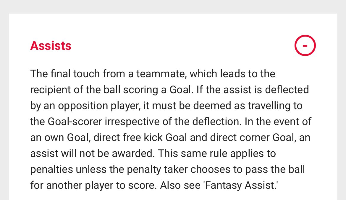 MicksMegaTips's tweet photo. @BrizzleBets Be interesting to see what OPTA do though. As second line here would suggest should be given as assist? As the ball was going to Bruno no matter the deflection https://t.co/jcX5KHecJN