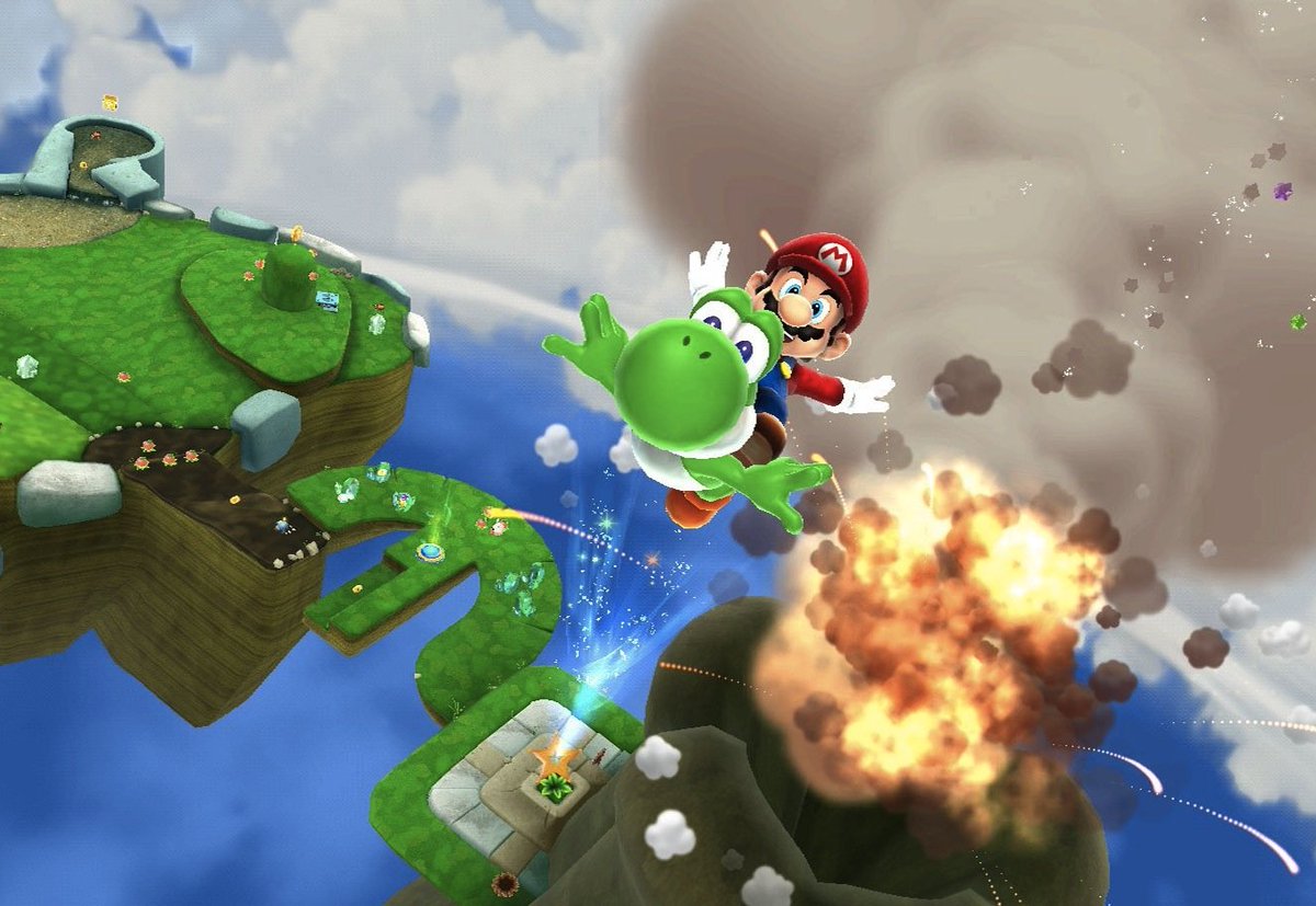 PAABLOO64's tweet photo. SUPER MARIO GALAXY 2 (2010).
Sigue siendo mi Mario 3D favorito. https://t.co/Yza2KkvYGZ