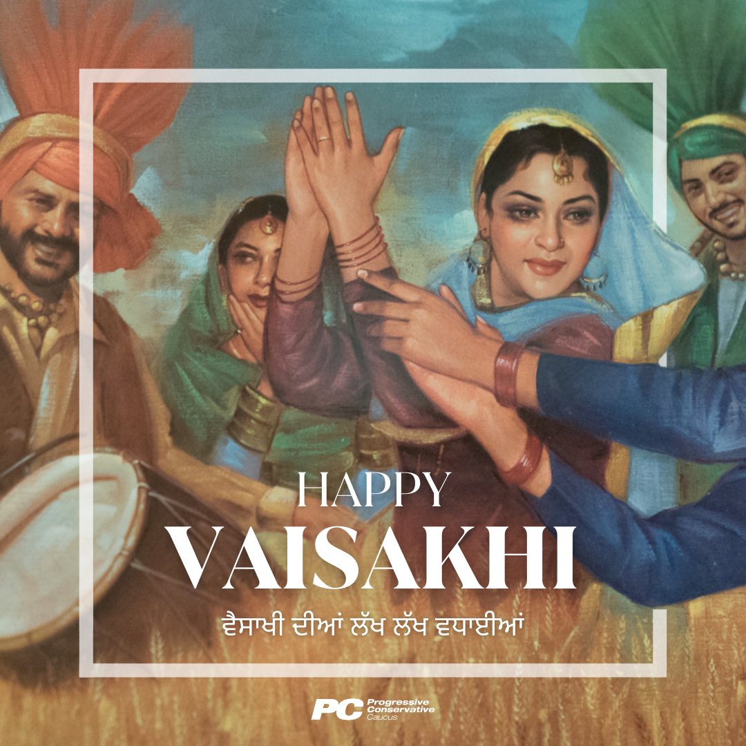 Wishing a very happy #Vaisakhi to all Manitobans celebrating the spring harvest, formation of the Khalsa, and the new year! 🌾 Vaisakhi diyan lakh lakh vadhaiyaan!