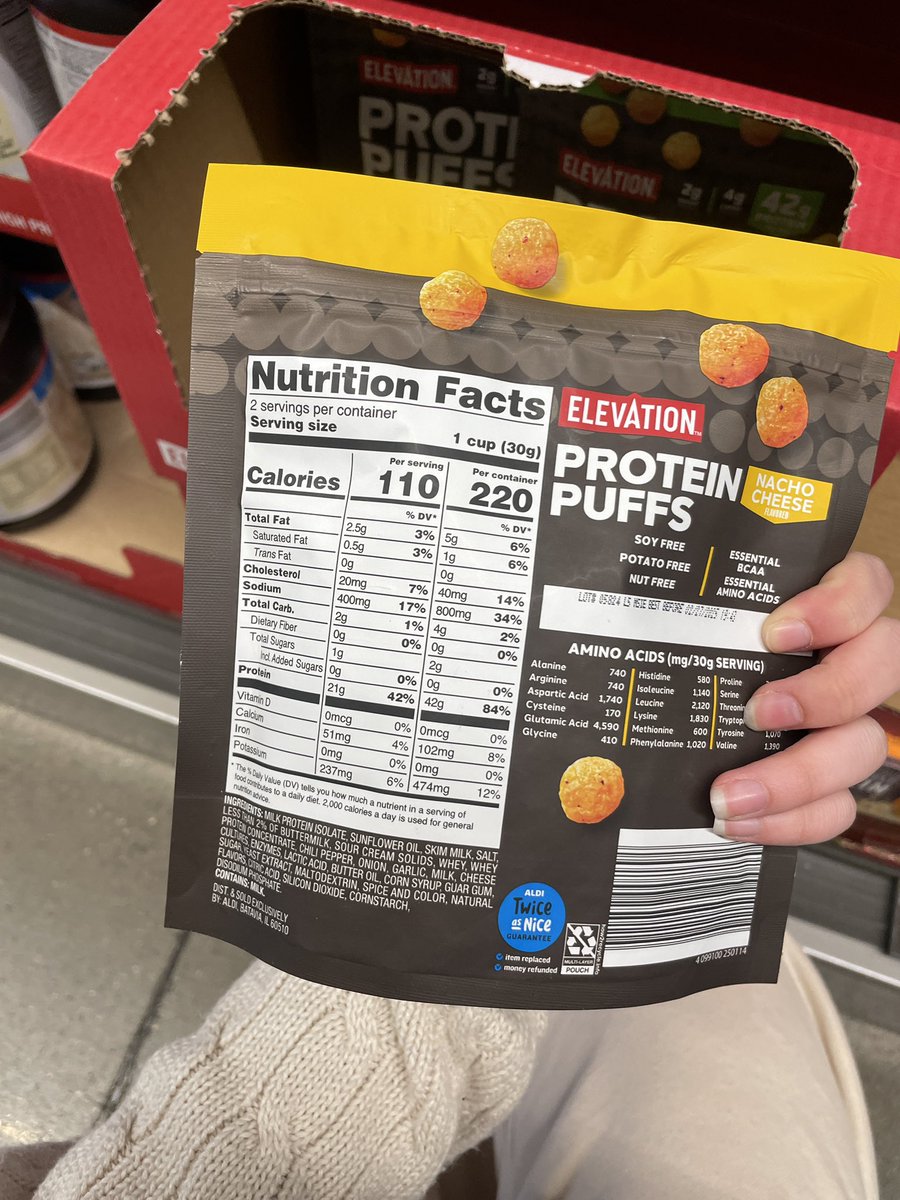 42g of protein for 220 cals?????