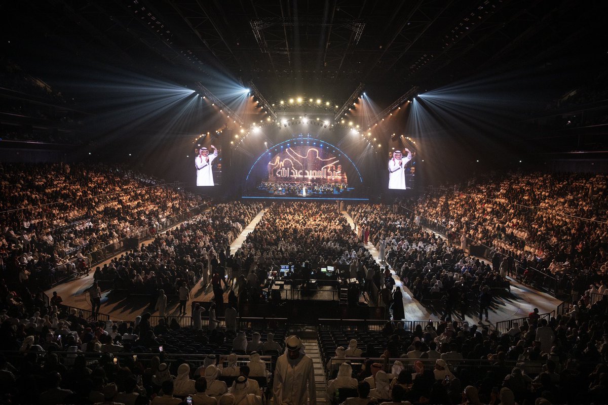 RotanaLive's tweet photo. ومن مثلك يا عبدالمجيد 😍🎵

#عبدالمجيد_عبدالله_في_دبي

@Abdulmajeed6531 
@cocacolaarena @Dubai_Calendar @CelebrateDubai @VisitDubai_AR https://t.co/tZ4LfzVqTm