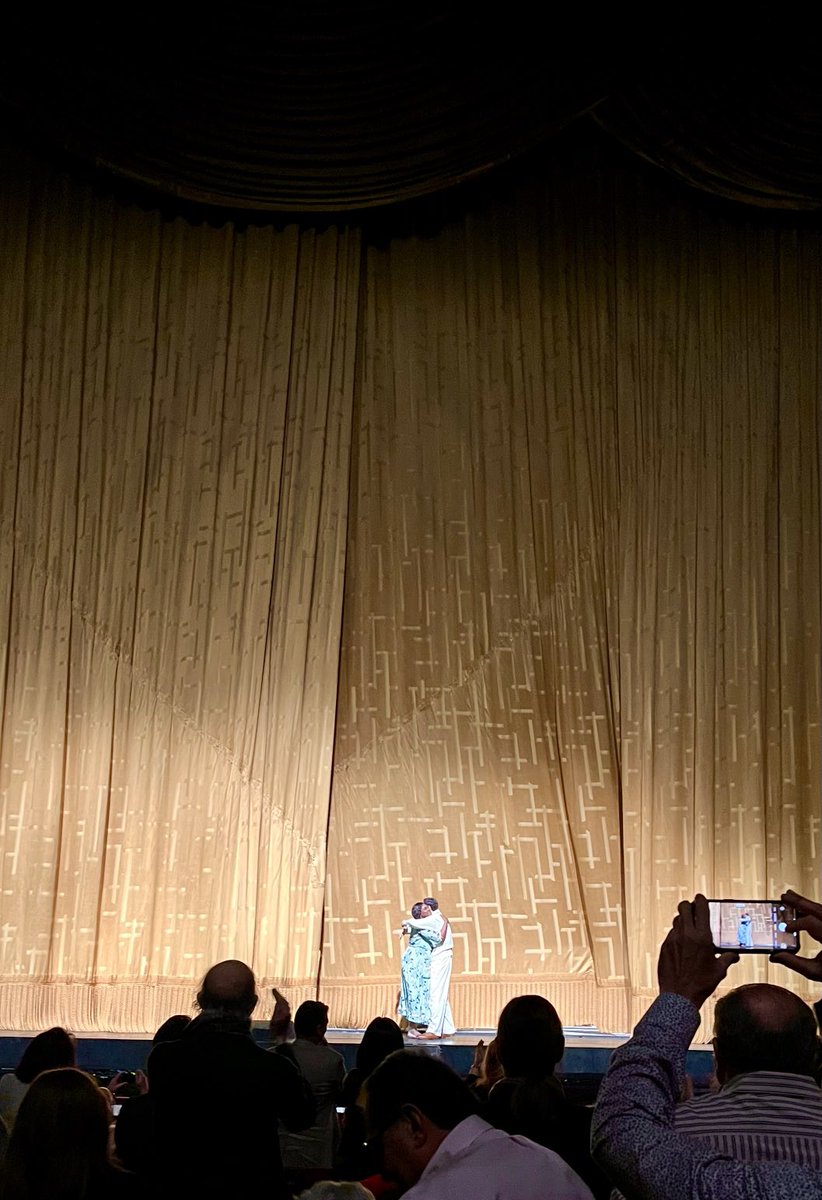 Just been in Puccini paradise ❤️ New mascara needed after hearing #AngelBlue and ⁦@TenorTetelman⁩ in La Rondine. Just ravishing music and a superb performance/production start to finish. Brava ⁦@speranzascapp⁩ 👏 ⁦@MetOpera⁩