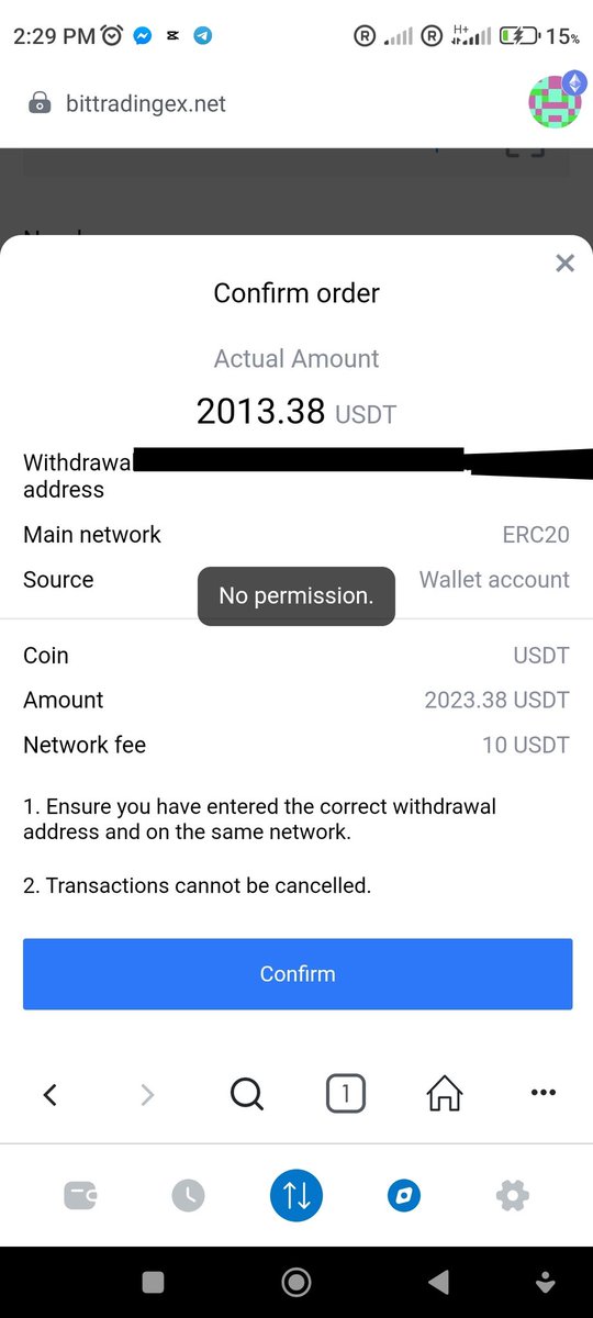 Masterjerricko's tweet photo. @MetaMask Metamask can you help me please I can't widraw my money. https://t.co/uAMRXC5Xh8
