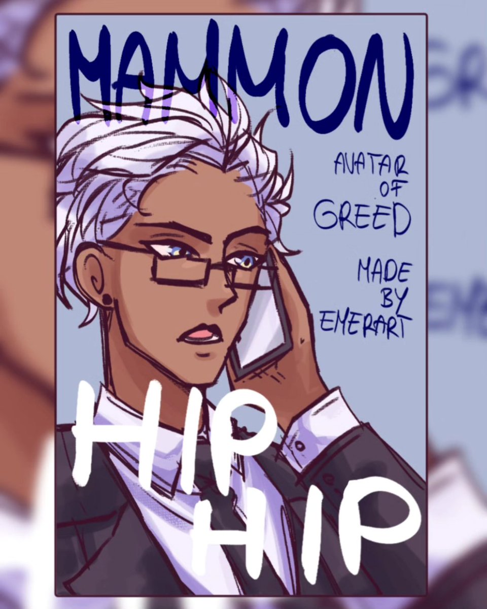 _EniiEmera_'s tweet photo. A few artworks of Mammon for an animation meme~
#obeyme #obeymefanart #obeymemammon https://t.co/71cmuBPEcv