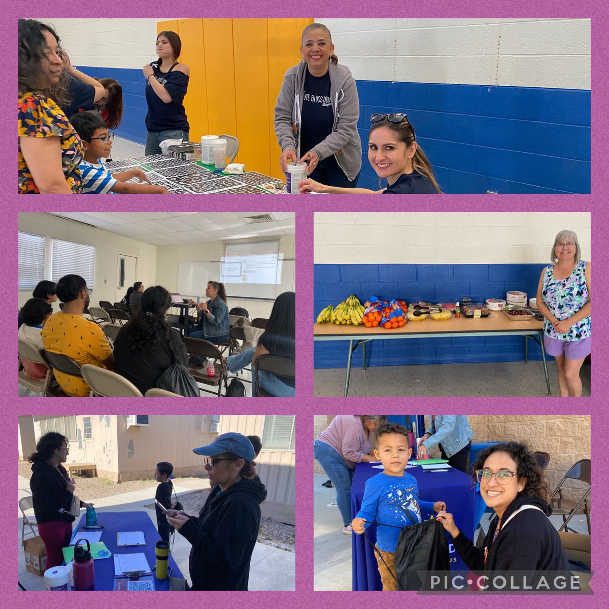 EPISD’s Title III Family Event was a huge success! 💪🎉 TELPAS Parent sessions, exercise, student face painting, food and more 🌍 @ELPASO_ISD @EPISD_DualLang @Al_Garcia_EPISD