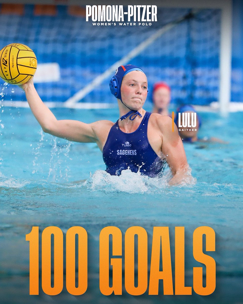 100 Goals‼️ With her hat-trick against Occidental, Lulu Gaither netted her 100th Career Goal for #SagehensWWP #GoSagehens