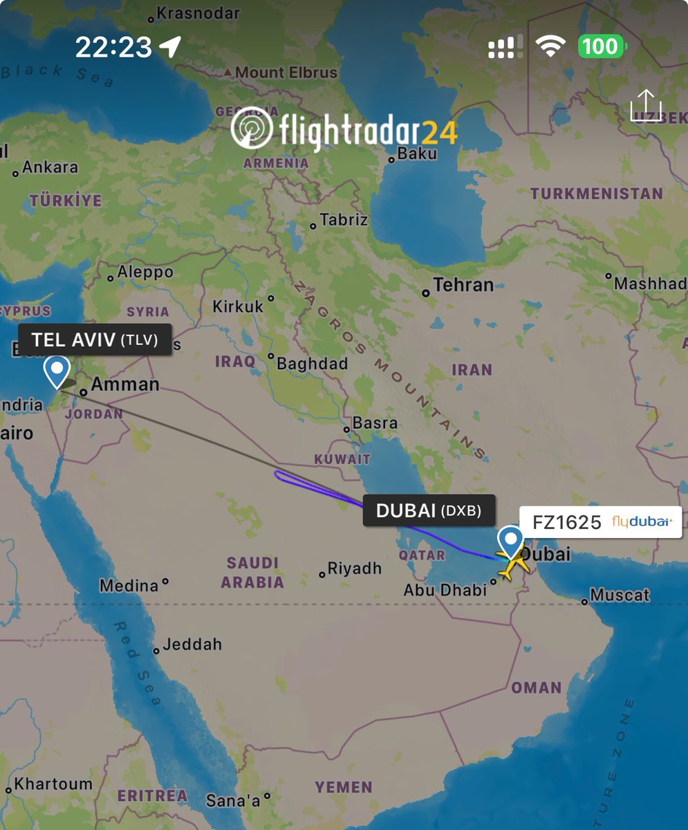 Es passiert gerade eine Menge: Der Flughafen Tel Aviv wird offenbar geschlossen, und Jordanien sperrt den Luftraum. Verschiedene Länder wie Jordanien, Syrien und Libanon melden GPS-Störungen. Erste Flugzeuge, die eigentlich nach Tel Aviv fliegen sollten, kehren um.…