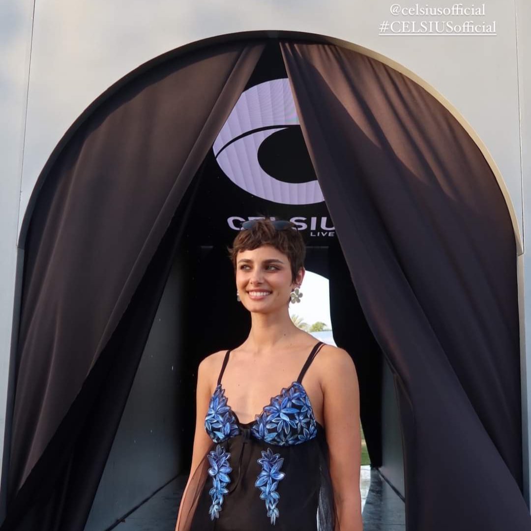 Taylor Hill attends the CELSIUS Cosmic Desert Event at Coachella in CA on April 12, 2024

More images at: gawby.com/photos/247796

#TaylorHill #GAWBY