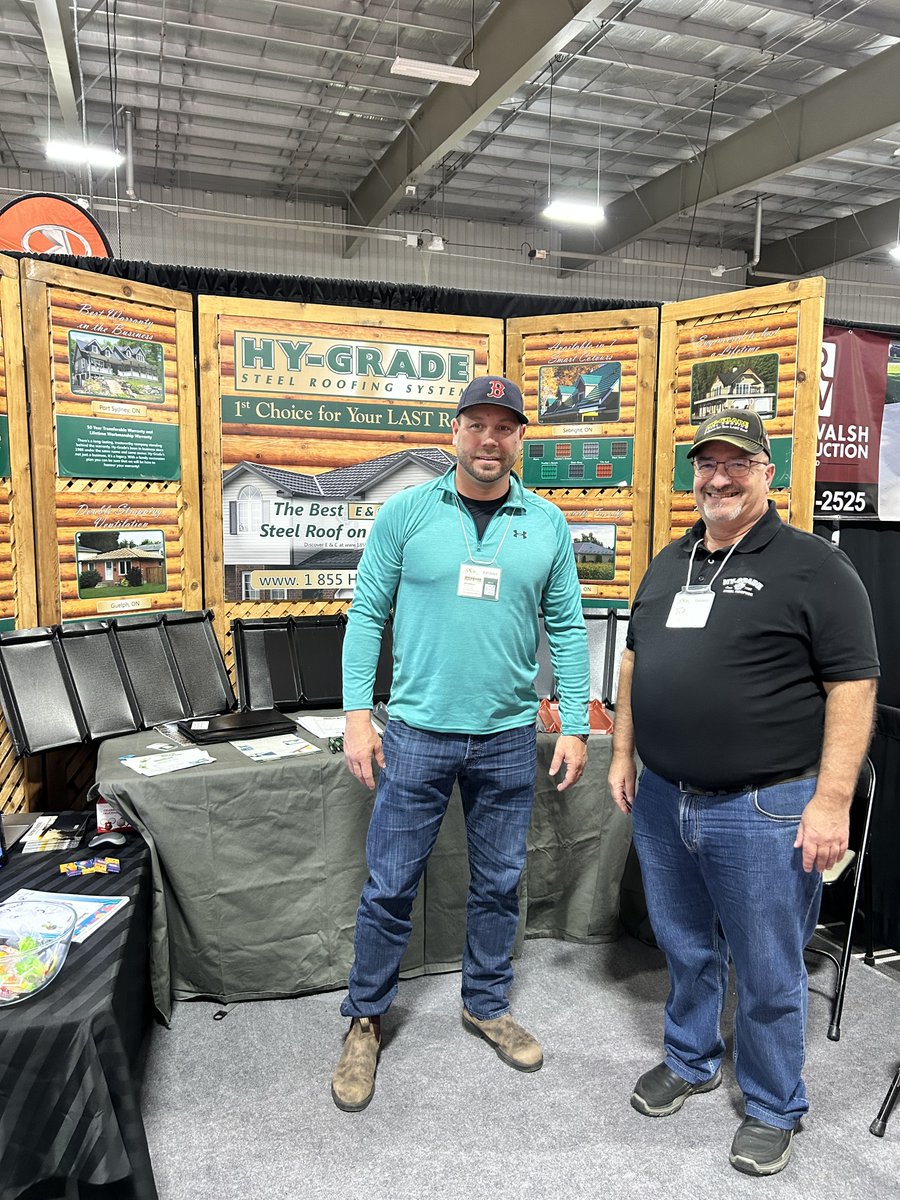 Thank you Hy-Grade Steel Roofing for being part of the 40th Anniversary Stratford Home &amp; Leisure Show!
.
.
.
#SHLS24 #stratfordhomeleisureshow
