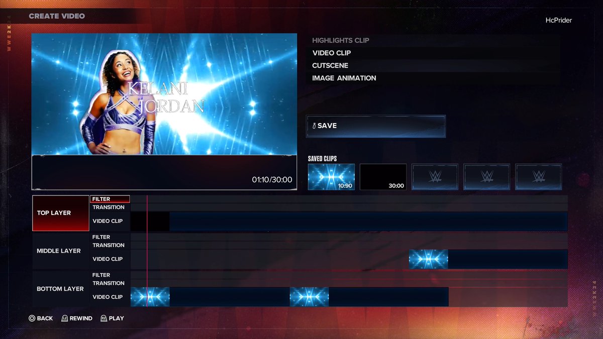 RvDiR1's tweet photo. Kelani Jordan titantron โ๏ธ
Caw by @Viscerealist ๐ฅ
Make sure to grab my logo from cc! Tags - #KelaniJordan #RvDiR1 #Titantron
For the bottom layer choose "Speed 14" under video clip preset, for the top layer place my logo and increase the length of the image to 30 seconds. https://t.co/mVIB6RfBMC