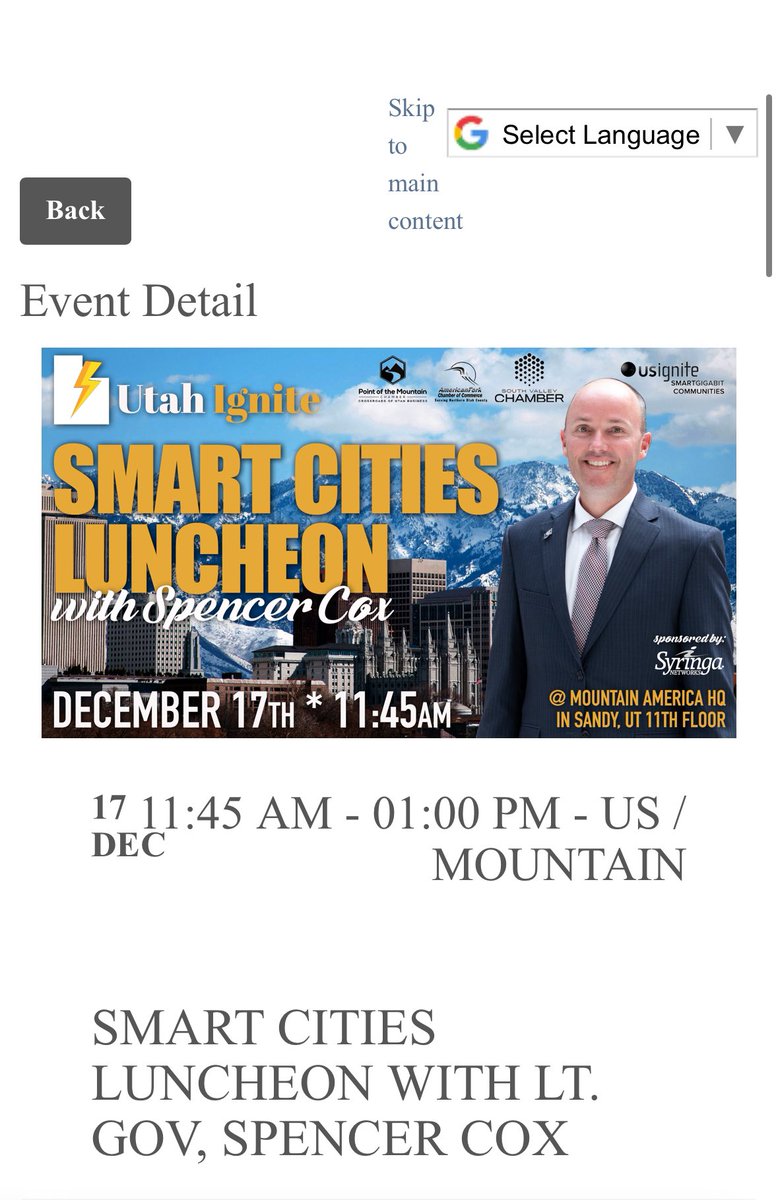 @RealJamesWoods Utah’s current governor, Spencer Cox, is all in for Smart Cities. #Lymanforgovernor