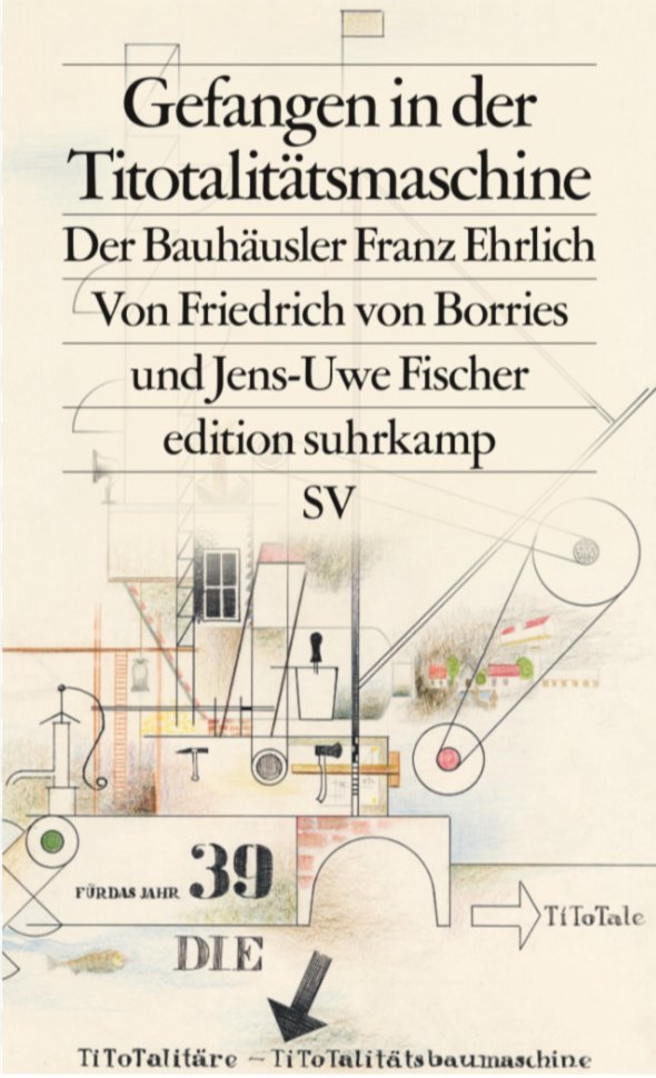 adam_tooze's tweet photo. From Bauhaus to Buchenwald. This is the most surprising and fascinating book of German history I have read in a long while. Congrats @suhrkamp For an English appreciation check out Chartbook #274
https://t.co/45CmSx7vrV https://t.co/pPlXjbCswt