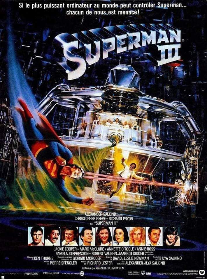 Sensacional cartel de #Superman III