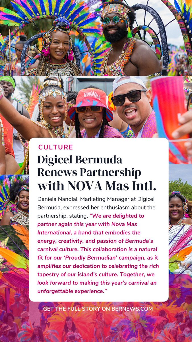 ❤️<a href="/DigicelBermuda/">Digicel Bermuda</a> we are truly #BetterTogether &amp; NOVA Mas is Proudly Bermudian 🇧🇲