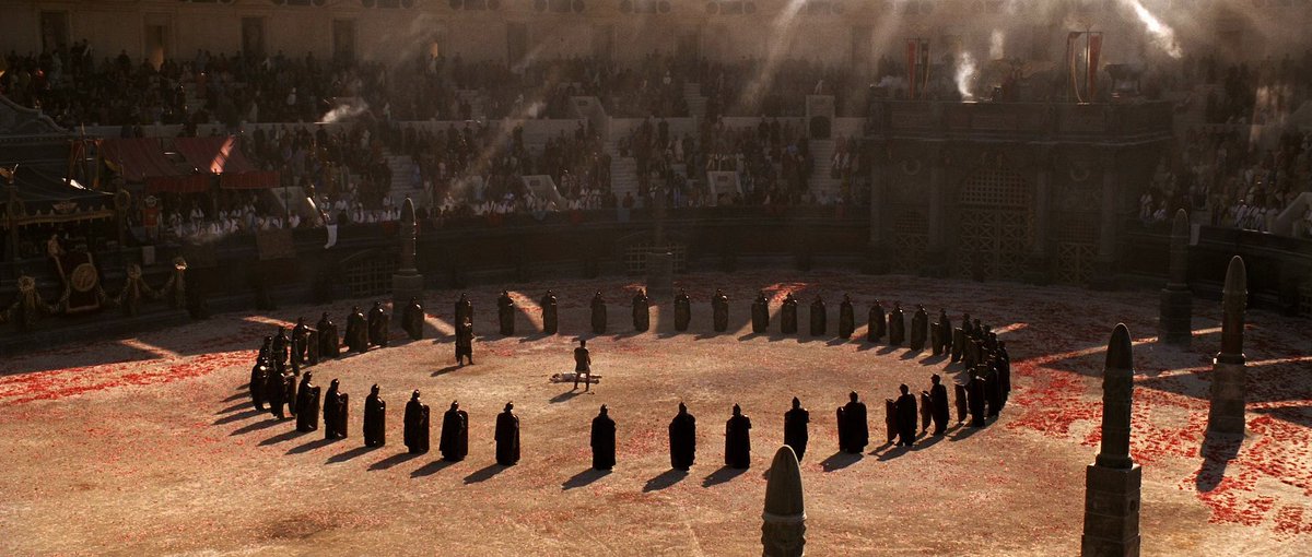 TheCinesthetic's tweet photo. Gladiator (2000) Dir . Ridley Scott https://t.co/mJULN3LZk3