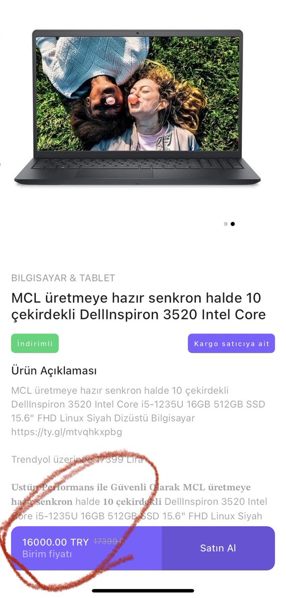 MCL üretmeye hazır şekilde Marmara Blokzinciri kurulu olarak 10 çekirdekli sıfır laptoplar. Trendyol üstünde 17,399 lira. Zincir Market üstünde sadece 16,000 lira karşılığı MCL olarak. zincir.market/product/Op9ScA… @marmarachain Destek için @drcetiner hocamıza çok teşekkürler.