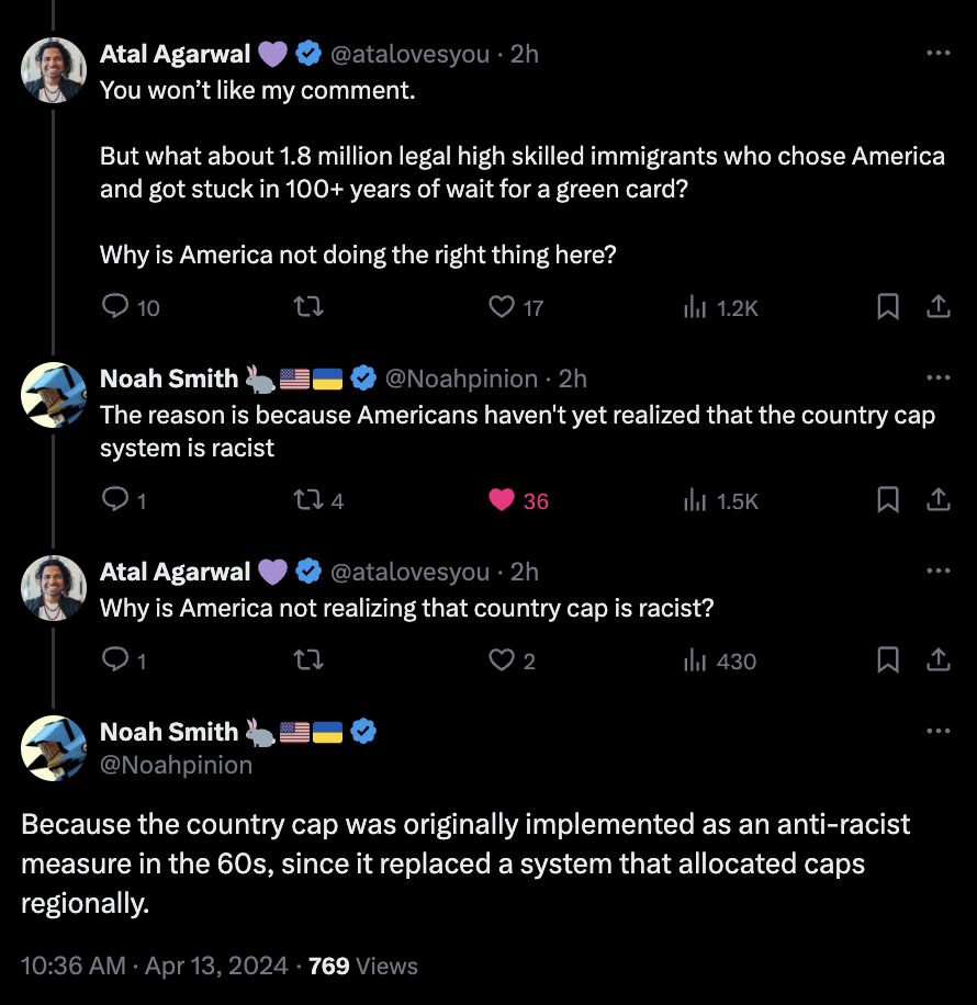 Why is America not realizing that country cap is racist? More people are speaking up against discrimination happening with Indians in America. @elonmusk says country caps are super racist. @garrytan, partner at Y Combinator thinks it's an Indian and Chinese Exclusion Act…