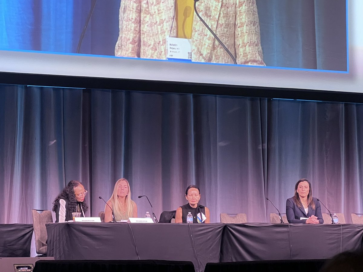 Dr @LANewmanMD giving a fantastic talk @ASBrS on creating equity across ethnicities! #asbrs24 #breastequity @WeillCornell