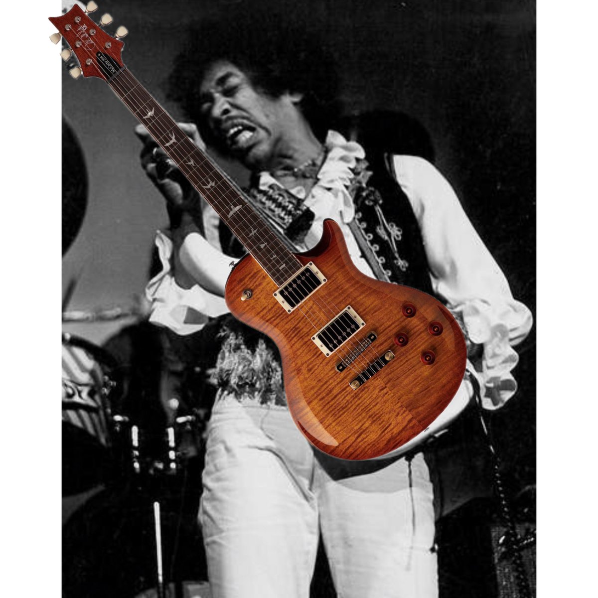 Do you think Hendrix would’ve played a PRS guitar? #classicrock