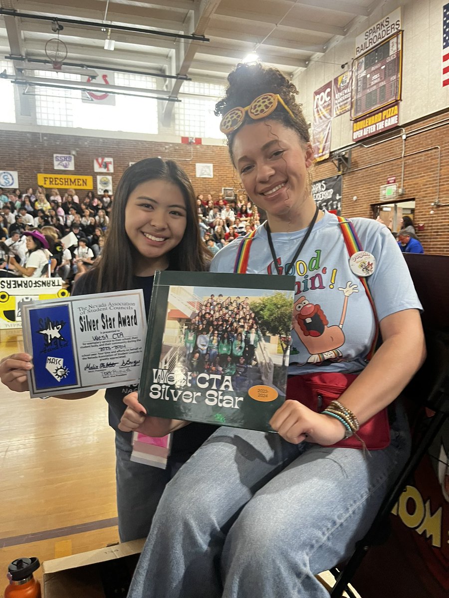 Congrats, @WestCareerTech @StucoWcta , #NvSilverStar & #GoldChapterofExcellence ! And!!!! @NevadaStuco Congrats Webmaster Sam Cerna & Remi Mohammed, 4A1 VP!! @ClarkCountySch @CCSDMagnet @CTEinCCSD