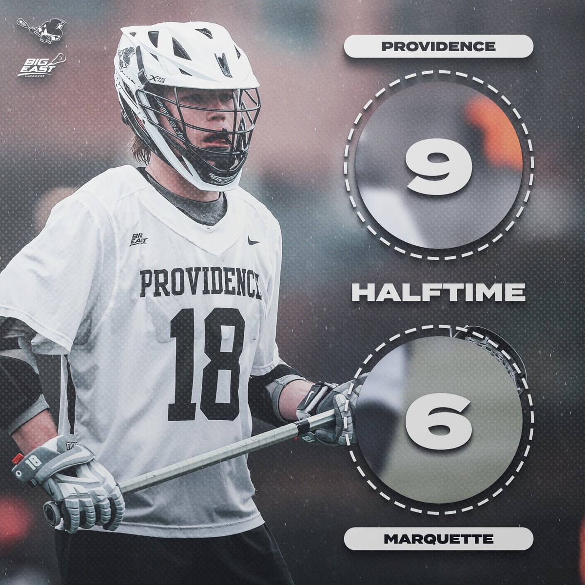 Halftime: Providence 9, Marquette 6