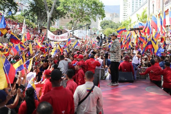 #Ahora Pdte. @NicolasMaduro: La Rebelión de Abril es precursora del Poder Popular, de las Misiones Sociales, los Consejos Productivos de Trabajadores, de la Milicia Nacional Bolivariana #13Abr #Todo11TieneSu13