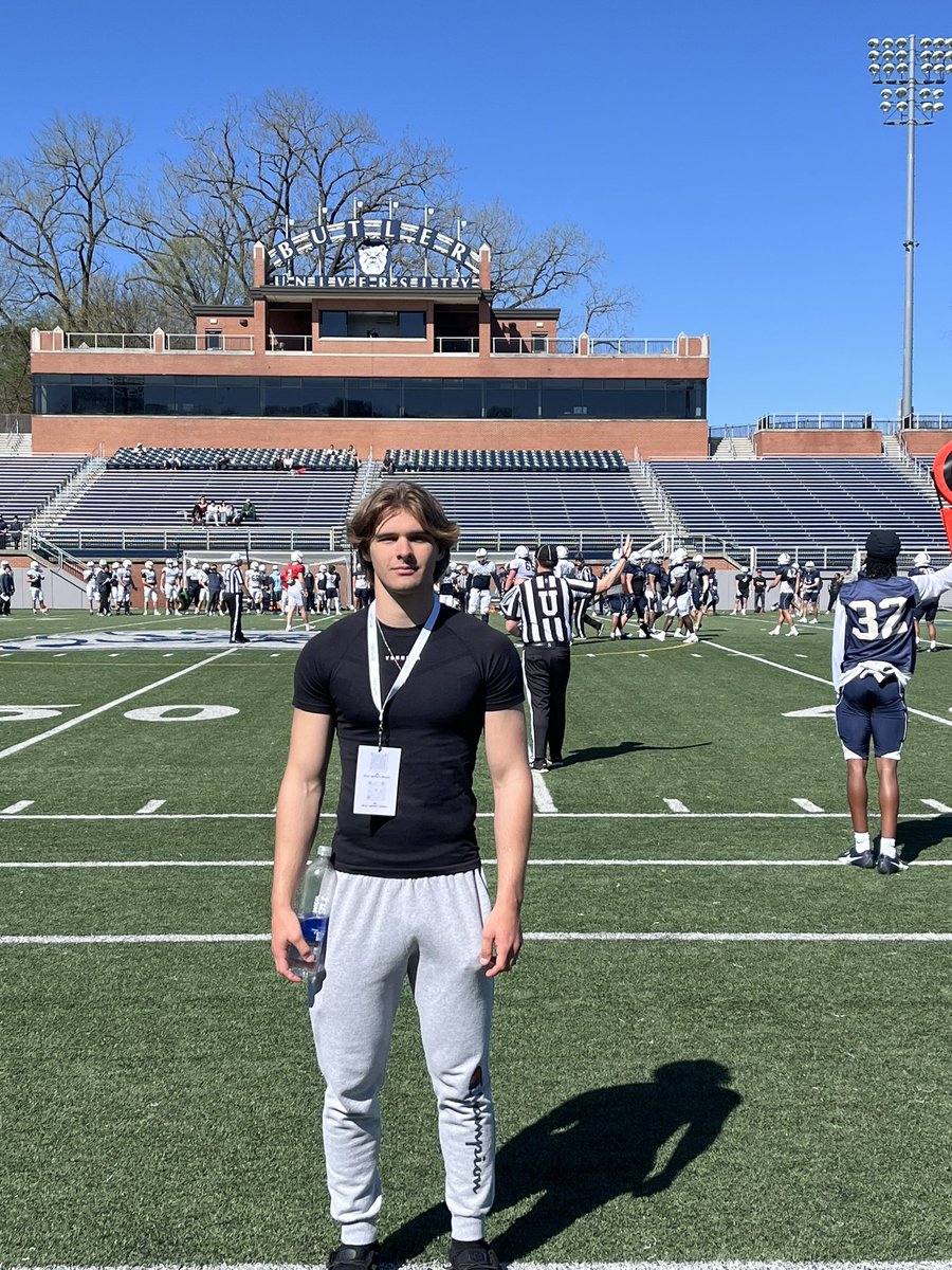 Had a great trip to Butler University and got to watch a very intense and competition filled practice today @CoachSiwicki @RoryMannering @JPRockMO @Jaguarfootball1 @FZWfbrecruits