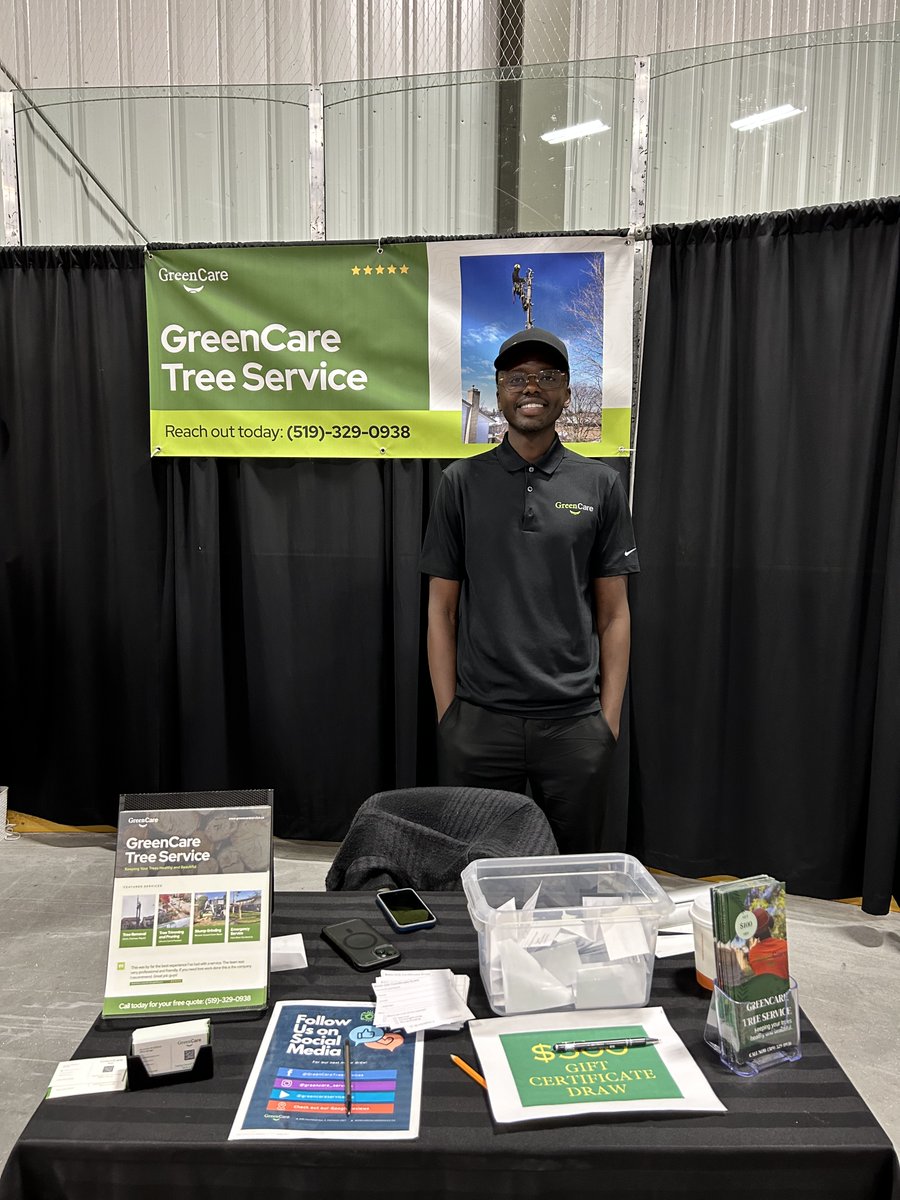 Thank you GreenCare Tree Services for being part of the 40th Anniversary Stratford Home &amp; Leisure Show!
.
.
.
#SHLS24 #stratfordhomeleisureshow