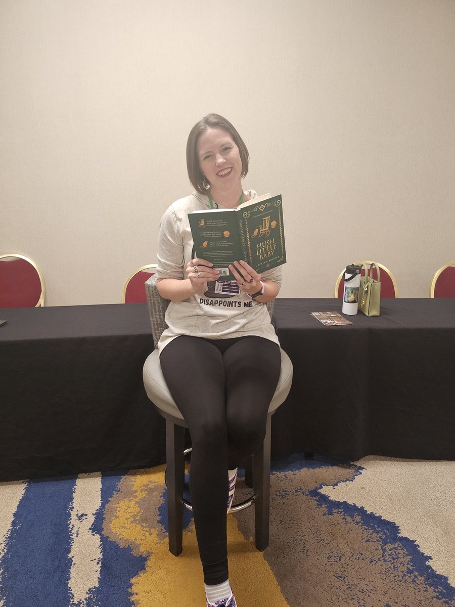 Practiced my reading for my twisted nursery rhymes into the night because I was so nervous, but no one showed up. At least the acoustics were cool and none of the chairs complained!