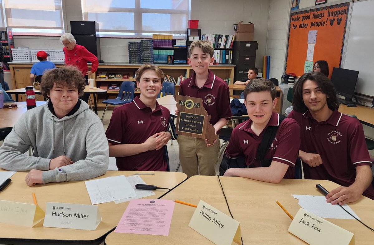 Congratulations to our #ScholarBowl #Spartans on winning the @MSHSAAOrg #District Championship today #LetsGo #RaiseTheBar