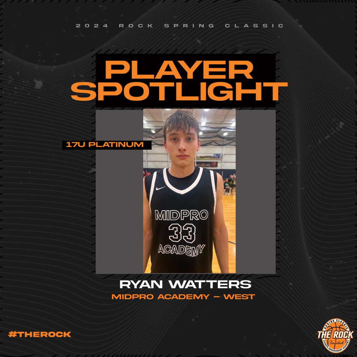 🚨PLAYER SPOTLIGHT🚨 2025 Ryan Watters had a huge game for @MidProAcademy - West, scoring 24pts in their win over WI Dynasty. 📍 - @SEAFacilities #TheROCK