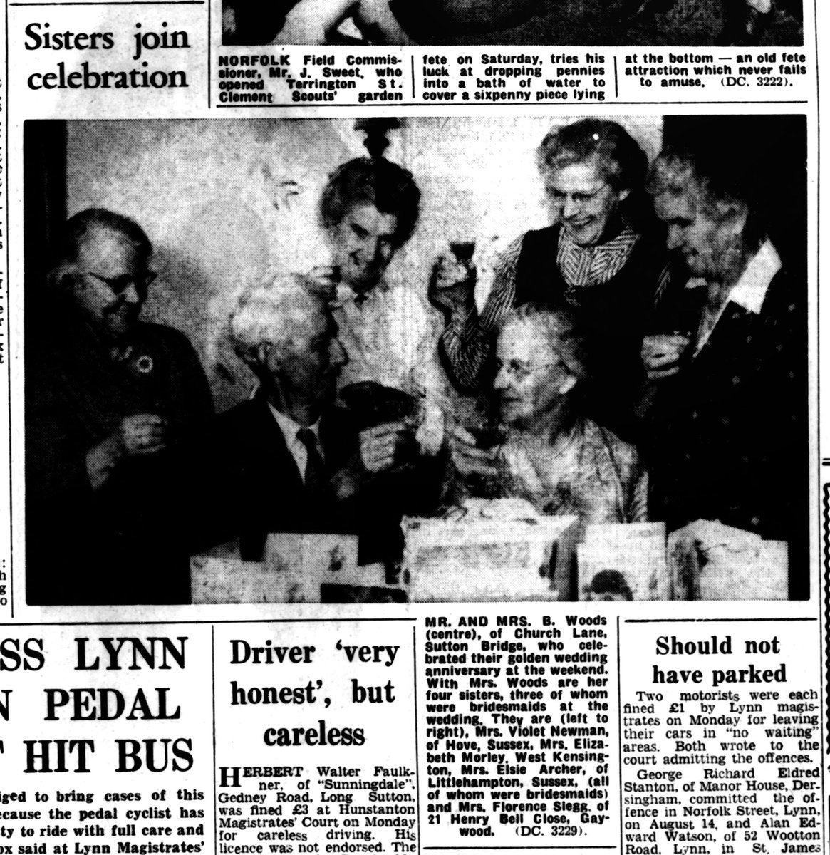 sadnew1's tweet photo. Just discovered this gem! Not only do I now have a picture of these 5 Newman sisters, but I've now been able to trace Elizabeth having previously lost track of her after 1911. I ❤️newspapers!! https://t.co/eFlKEJuOIU