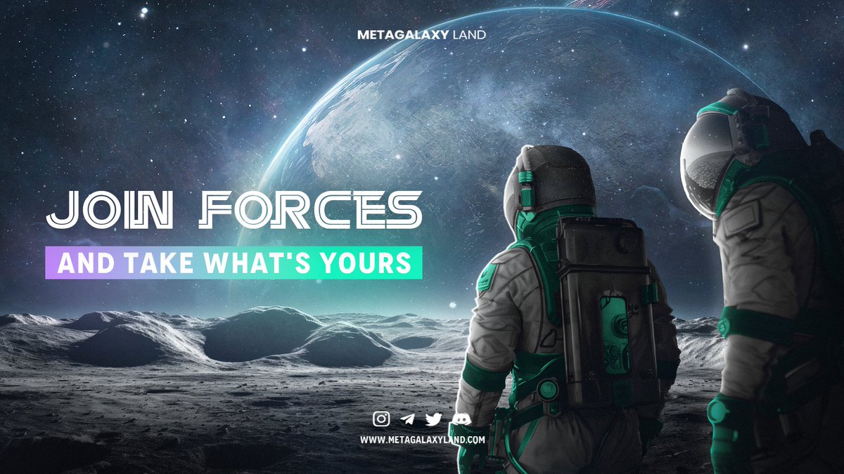🌌 Unite and Conquer the Cosmos in Metagalaxy Land! 🚀 As we embrace V2, a universe filled with endless freedom, adventures, and earning opportunities await you. Grab your friends, buckle up, and join this epic journey! 💪🎮 #MetagalaxyLand