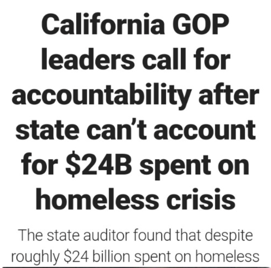 The state of California cannot find roughly $24Billion. Don't just through money around like a drunken sailor. FIND OUT WHAT IS GOING ON WITH THE SITUATION!