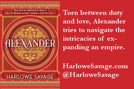 Alexander never understood desire; that is until his handsome best friend, Hephaestion, offered him something more tempting than anything he had ever experienced before. amzn.to/3TnWFg4 #HarloweSavage #HumorousErotica