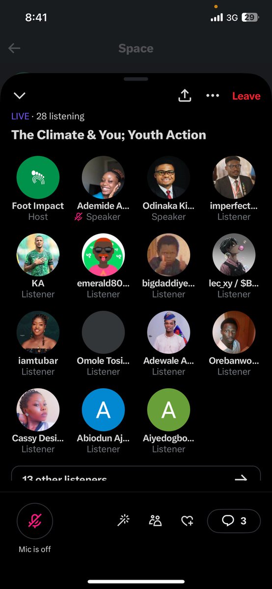 ademide_omoba's tweet photo. I had an amazing time hosting THE CLIMATE,YOU and YOUTH ACTION on this space this evening. Big Shout out to everyone that joined and the speakers were amazing, such depth of knowledge. Thanks for sharing https://t.co/wDZYKrlAEJ